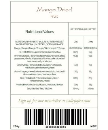 Mango Dried Organic Fruit Slices - Buy Online on GoSupps.com