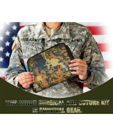 AAProTools 24 PC U.S. Army Style Emergency Survival Kit with Bleed Control & First Aid in Zipper Pouch MLT-02 - Buy Online on GoSupps.com