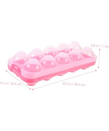Healeved Refrigerator Egg Trays Egg Holder for Fridge Egg Container Storage Box Food Plastic Box - Buy Online on GoSupps.com