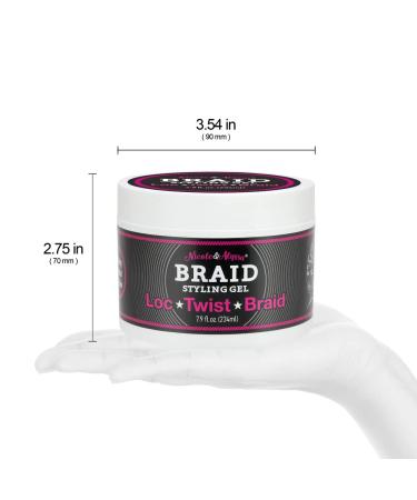 Nicole & Alyssa - Braid Spray and Loc/Twist Braid Gel Combo (10oz (Spray) + 7.9oz (Gel)) - Buy Online on GoSupps.com