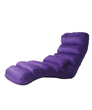Foldable Folding Bed Extra Rollaway Bed with Sponge + Elastic 3D Doll Cotton and Wearable Metal Frame on Wheels - Easy Storage - Space Saving Green (Purple)