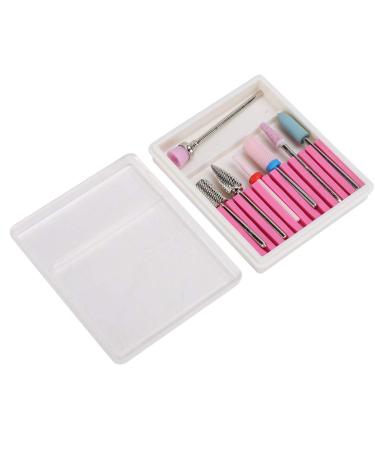 Nail Drill Kit with Storage Box - GH-07 Nail Grinding Heads for Dead Skin Removal & Polishing - International Shipping Available - Buy Online on GoSupps.com