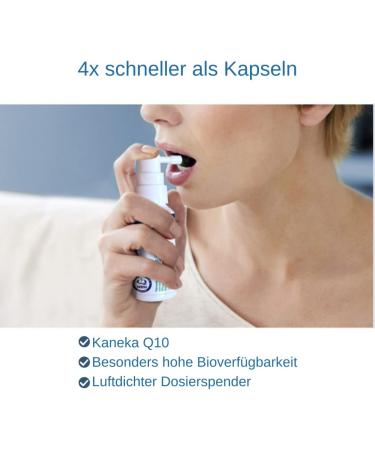 SanoMit Q10 Spray - High Dose Liposomal Vegan Coenzyme Q10 (100ml) | Dr Enzmann - International Shipping Available - Buy Online on GoSupps.com