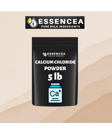 Essencea Pure Bulk Ingredients Calcium Chloride Powder - 5lb Bag | Pure Calcium Supplement | 80oz Bulk Pack - Buy Online on GoSupps.com