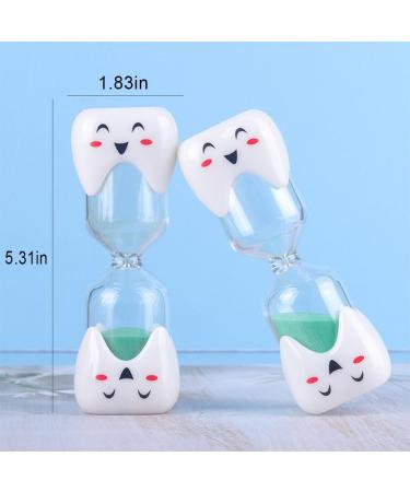 ECOETBOO Children's Toothbrush Timer and Egg Timer Sandglass Sand Clock for Classroom Game Home Office Decoration Hourglass - Buy Online on GoSupps.com