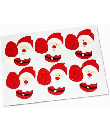  PRETYZOOM PRETYZOOM 62 Pieces Christmas Lollipop Cards Pencil Caps Ornament Decor Cartoon Paper for Lollipop Message Paper for Candy Korean Version Candy - Buy Online on GoSupps.com