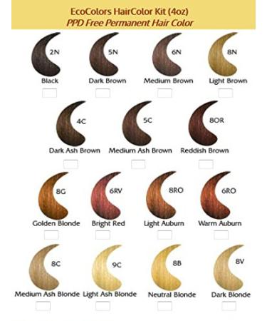 Buy Medium Brown Hair Color 6N - 2 oz Color & 2 oz Developer - International Shipping Available - Buy Online on GoSupps.com