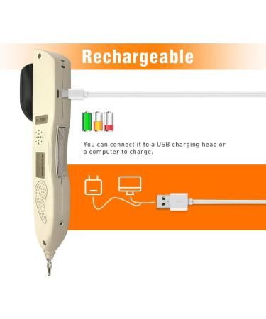 Electronic Acupuncture Pen Pain Relief Therapy | 3 Massage Heads | Rechargeable 508B - Buy Online on GoSupps.com