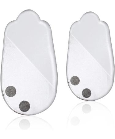 Heel Liner Self-Adhesive Soft Shock Absorption Orthotic Inserts for Men - Comfort for Plantar Fasciitis (Medium Transparent) | International Shipping Available - Buy Online on GoSupps.com