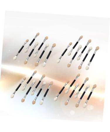 DOITOOL 30pcs Stick Tools Disposable Portable Lady Use Eyeshadow Shadow Tube Beauty Eye Double-headed Brush - Buy Online on GoSupps.com