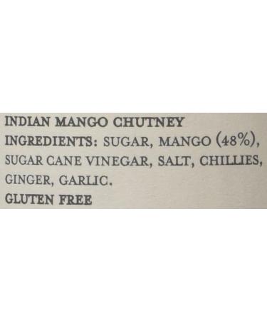 Tracklements Indian Mango Chutney - Ideal Condiment for Curries & Coronation Chicken | Gluten Free, Vegetarian & Vegan Friendly | 335g Jar - Buy Online on GoSupps.com