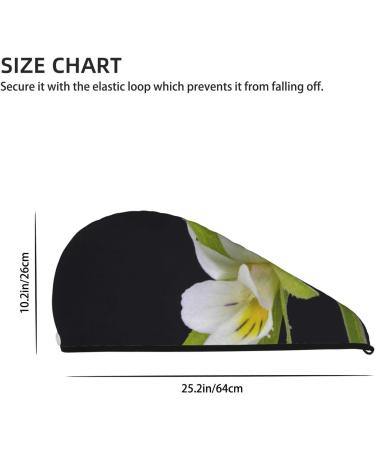 Field Pansy Microfiber Hair Towel - Soft Super Absorbent Coral Velvet Wrap for Long Curly & Thick Hair | Quick Drying Hair Cap for Women - Buy Online on GoSupps.com