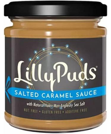 LillyPuds Salted Caramel Sauce 190g - Pack of 12 - Buy Online on GoSupps.com