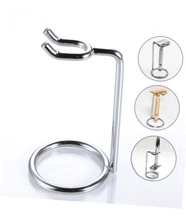Frcolor 3-St Razor & Brush Stand - Premium Stainless Steel Shaving Holder for Men - Buy Online on GoSupps.com