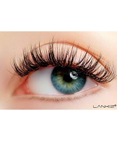 LANKIZ Cluster Lash Glue 10ml - Semi Permanent Individual Eyelash Extension Glue with 6 Weeks Retention - Waterproof and Fast Drying - Ideal for DIY Lash Clusters - Pack of 1 - Buy Online on GoSupps.com