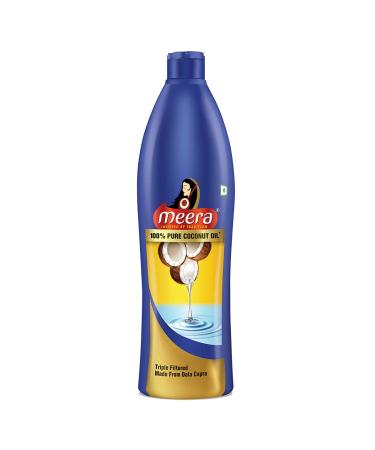 Meera 100% Pure Coconut Oil Transparent 600 ml