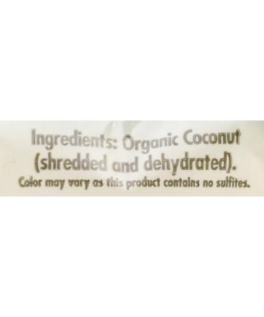 Let's Do Organic Shredded Unsweetened Coconut 8oz (Pack of 3) - Organic, Vegan, Gluten-Free - Buy Online on GoSupps.com