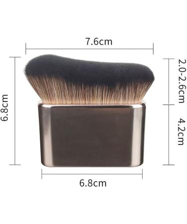 Siren Brush Because Pro Siren Brush Foundation Brush for Liquid Makeup Cream or Flawless Powder CosmeticsConcealers Cream Powder Body Brush (1 pcs gold +1 pcs rose gold) - Buy Online on GoSupps.com