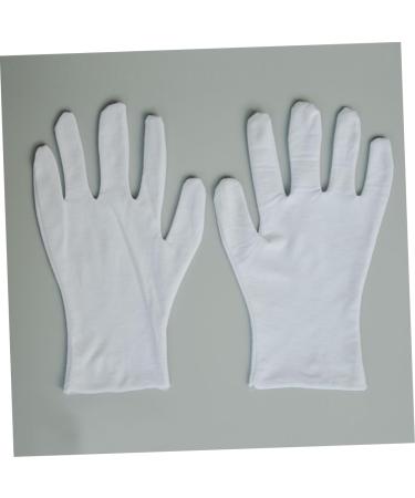 minkissy Cotton Work Gloves 12 Pairs Factory Gloves Cotton Gloves Work Lengthen White Gloves White Work Gloves - Buy Online on GoSupps.com