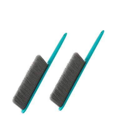 Solustre 2st cleaning brush with long handle hair character brushes made of plastic carnival soft brush woodworking brush bed bristles brush long handle pbt clothing brush