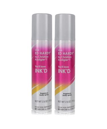 Parfums De Coeur Ink'd Fragrance Deodorant Body Spray for Women 2.5 Ounce INK25 (2)