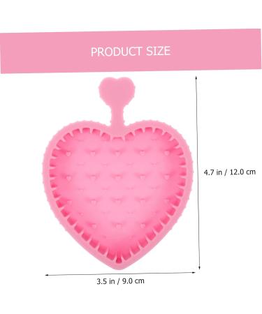Mipcase 2pcs Makeup Brush Cleaning Pad Brush Cleaning Mat Silicone Brush Cleaner Silicone Cleaning Brush Makeup Brush Dryer Makeup Tools Dryer Cleaning Brush Silica Gel Foldable Braces 12x9cmx2pcs Pinkx2pcs - Buy Online on GoSupps.com