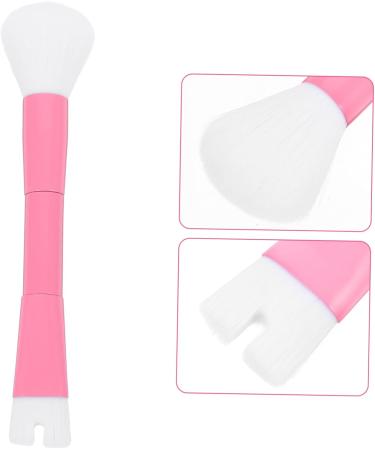 minkissy Nose Shadow Powder Brush Blush for Cheeks Cosmetic Brush Makeup Blending Brush Makeup Brush Makeup Supplies Concealer Brush Aluminum Tube Pink Miss Double Head Makeup Tools - Buy Online on GoSupps.com