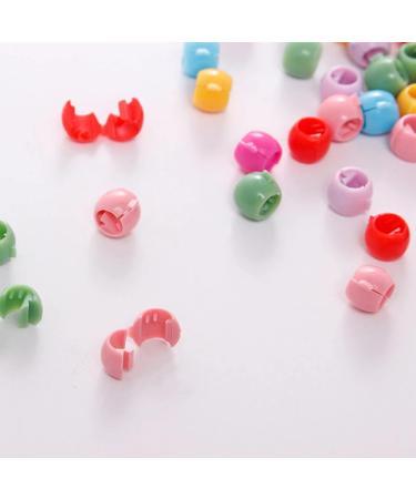 200 Mini Colorful Pearl Hair Clips - Rainbow Hair Accessories for Girls & Women | Perfect for Kids - Buy Online on GoSupps.com