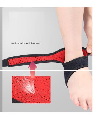 Adjustable Ankle Support Brace Strap - Universal Size (Left & Right) | Pain Relief & Stability - Buy Internationally - Buy Online on GoSupps.com