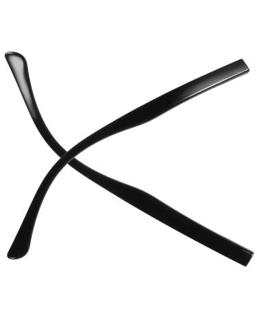 Healeeved 1 pair of glasses accessories universal glasses replacement bar glasses repair legs universal glasses legs glasses replacement arms replacement bracket brilliant parts replace glasses frames black 1 13.8x0.8cm