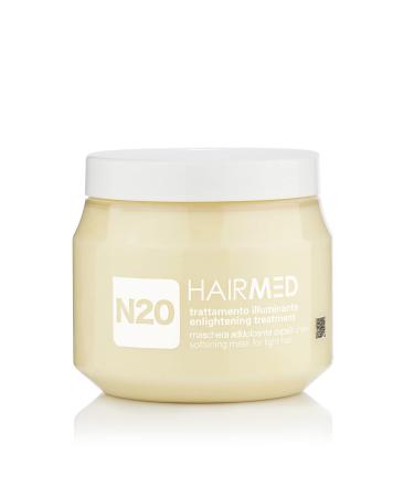 HAIRMED HAIRMED N20 Hair Mask Dry and Bleached Hair Mask Softening and Shining with Coconut Extract Wheat Proteins and Organic Chamomile 200 ml