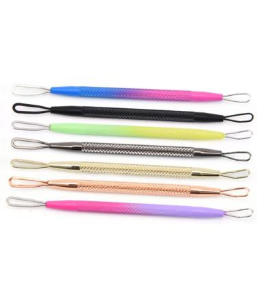 Didiseaon 7pcs Double-headed Extrusion Ring Pore Cleaner Pimple Stainless Steel Cleaning Kit - Buy Online on GoSupps.com