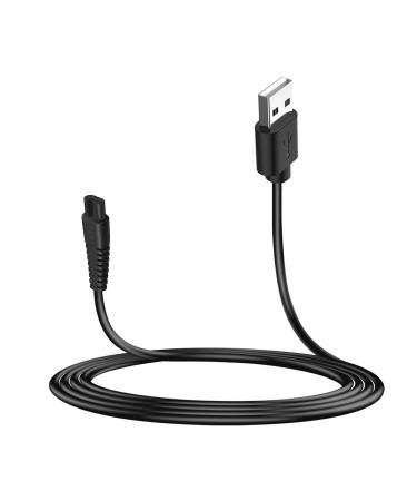 Merom charging cable cable compatible with Hatker men professional hair cutter beard cutter RFC-588 RFC-690 RFC-692 RFC-696 RSCX-9598 RSCX-7568 power supply