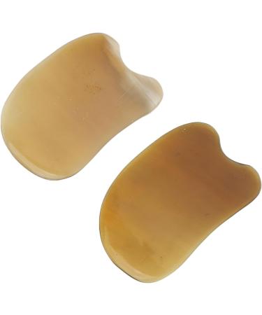 2Pcs Gua Sha Facial Tool Curved Design Extended Reaching Gua Sha Facial Tool Improve Increase FluidGua Sha Facial Tool for Neck Face Back Hand - Buy Online on GoSupps.com