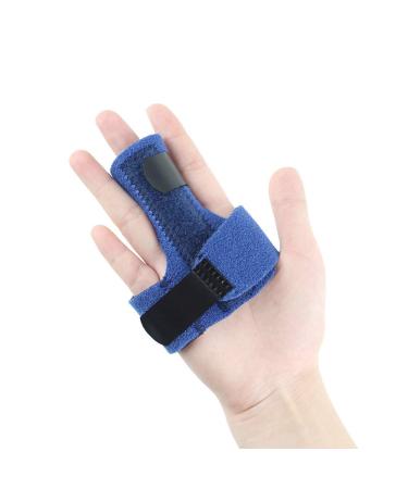 Trigger Finger Splints Finger Knuckle Immobilization Built-in Aluminium Mallet Finger Brace Trigger Finger Straightening Supports for Arthritis Pain Sprains Sport Injuries Relief Pain Right