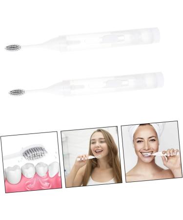 Partykindom Portable Toothbrush Set - Soft Bristle Mini Travel & Foldable Toothbrushes | PKTG Manual Cleaning Brush - Buy Online on GoSupps.com