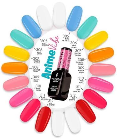 Victoria Vynn GEL POLISH COLOUR 309 ROUGE KOUJI UV/LED Soak Off 8ml - Buy Online on GoSupps.com