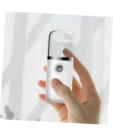 Healeved Hydrating Instrument Nano Mist Sprayer Portable Face Steamer Nano Face Steamer Abs White - Buy Online on GoSupps.com