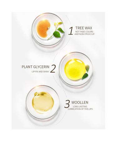QiBest Mini Capsule Lipstick Set - 6 Velvet Matte Long Lasting Lipsticks | Moisturizing & Safe Make-Up Gift for All Skin Tones - Buy Online on GoSupps.com