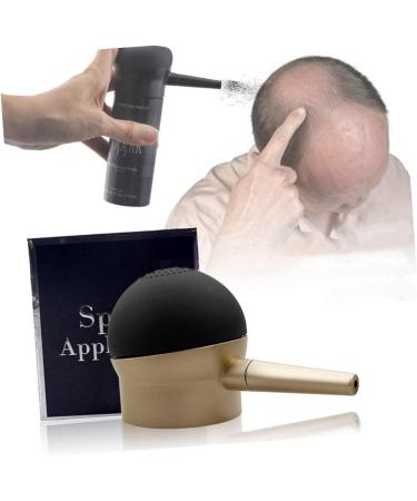 NOLITOY Reissue Nozzle Hair Building Sprayer Spray Nozzle Hair Building Fibers Applicator Golden - Buy Online on GoSupps.com