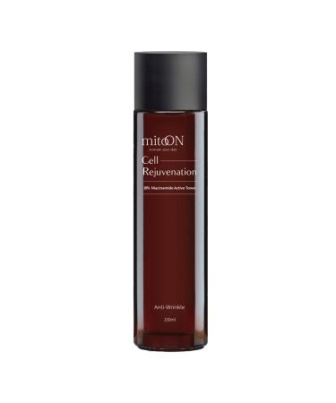 Mito-on Cell Rejuvenation 10% Niacinamide Active Toner Vitamin b3 Soothing strengthening Skin Barrier and Anti Aging Skin Care for Clear Skin Soft Skin Texture Wrinkle Reduction 5.07 fl oz