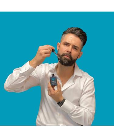 VOLT Lube Men's Beard Oil & Hair Softener | Jojoba & Argan Oil | Unscented | 1 Fl Oz (30 ml) - International Shipping Available - Buy Online on GoSupps.com