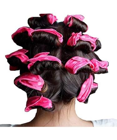 30Pcs Sponge Flexible Foam Hair Curlers No Heat Hair Rollers DIY Night S Soft Pillow Hair Rollers Styling Tool (5 Colors) - Buy Online on GoSupps.com