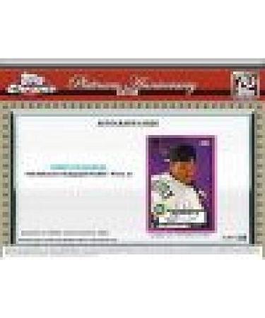 2021 Topps Chrome Baseball Platinum Anniversary Lite Box - 16 Packs/4 Cards 1 Auto - Buy Online on GoSupps.com
