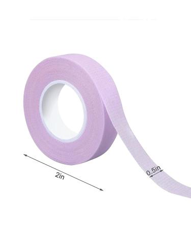 Buy GSHLLO 6 Rolls Eyelash Extension Adhesive Tape - Breathable Fabric for Makeup & Lash Grafting - Purple | International Shipping Available - Buy Online on GoSupps.com