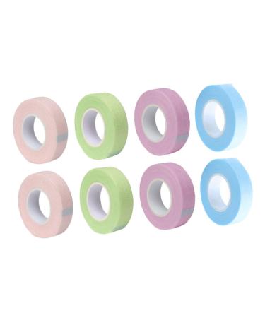 Angoily 12 Rolls Lash Tape Non-woven Fabric Eyelash Eye Patch