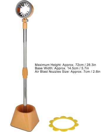 Blow Dryer Holder Stand Hair Dryer Stand Holder Hands Free Flexible Hair Dryer Stand Stainless Steel Adjustable Angle Hair Dryer Holder With Stable Base Easily Install and(Yellow belt flowers) - Buy Online on GoSupps.com