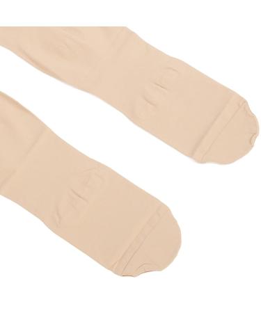 Thigh High Compression Socks Beige 23-32 mmHg | Sports Compression Stockings for Varicose Veins & Improved Circulation - Buy Online on GoSupps.com