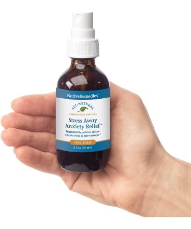 Buy Native Remedies Stress Away - Natural Anxiety Relief for Stress Nervousness and Emotional Tension - Buy Online on GoSupps.com