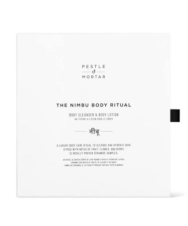 Buy Pestle & Mortar Nimbu Body Ritual Gift Set | Nourishing Bodycare for Men & Women | Body Lotion & Wash Set - Buy Online on GoSupps.com